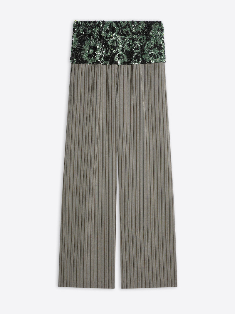 EMBROIDERED WAIST PANTS 1