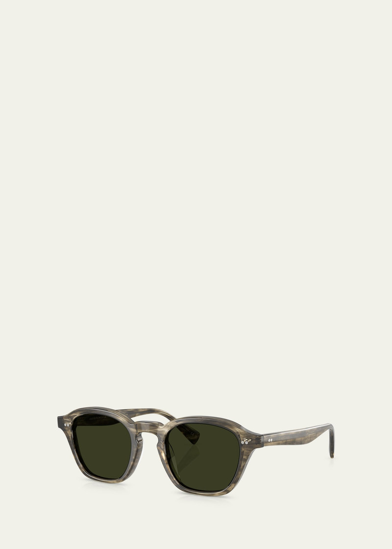 Oliver Peoples Acetate Square Sunglasses outlook