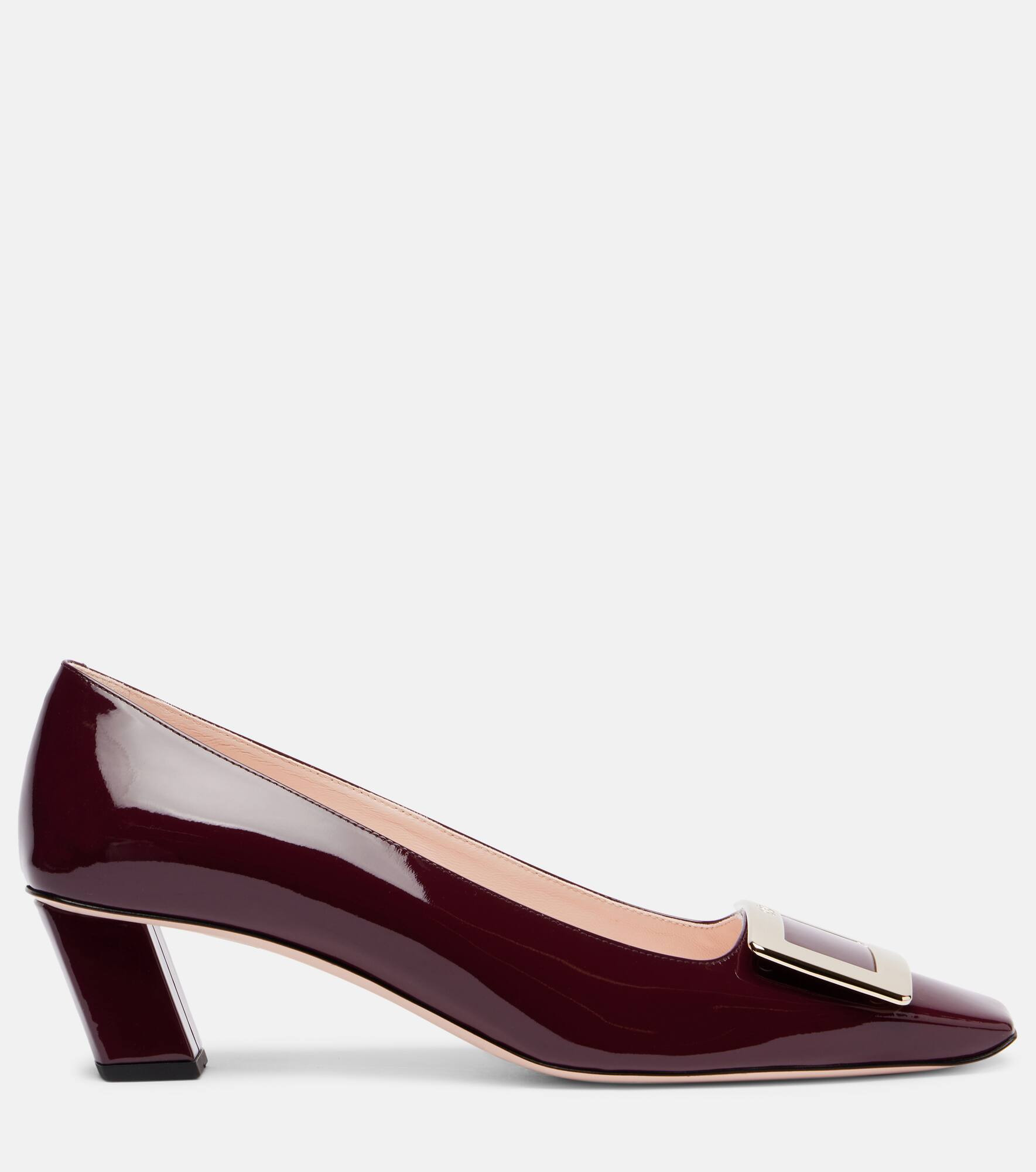 Belle Vivier 45 patent leather pumps - 4