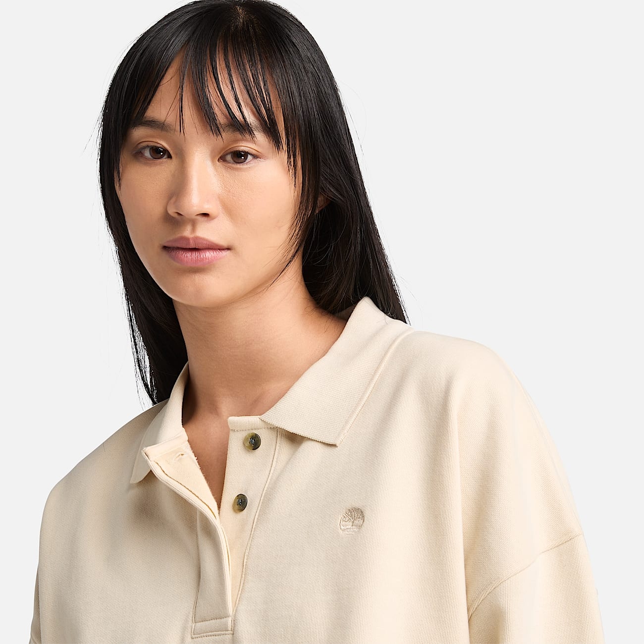 Women's Lush Polo Sweatshirt - 5