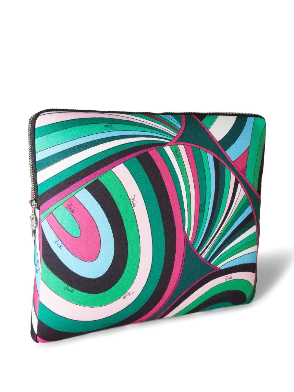 Marmo-print laptop case - 4