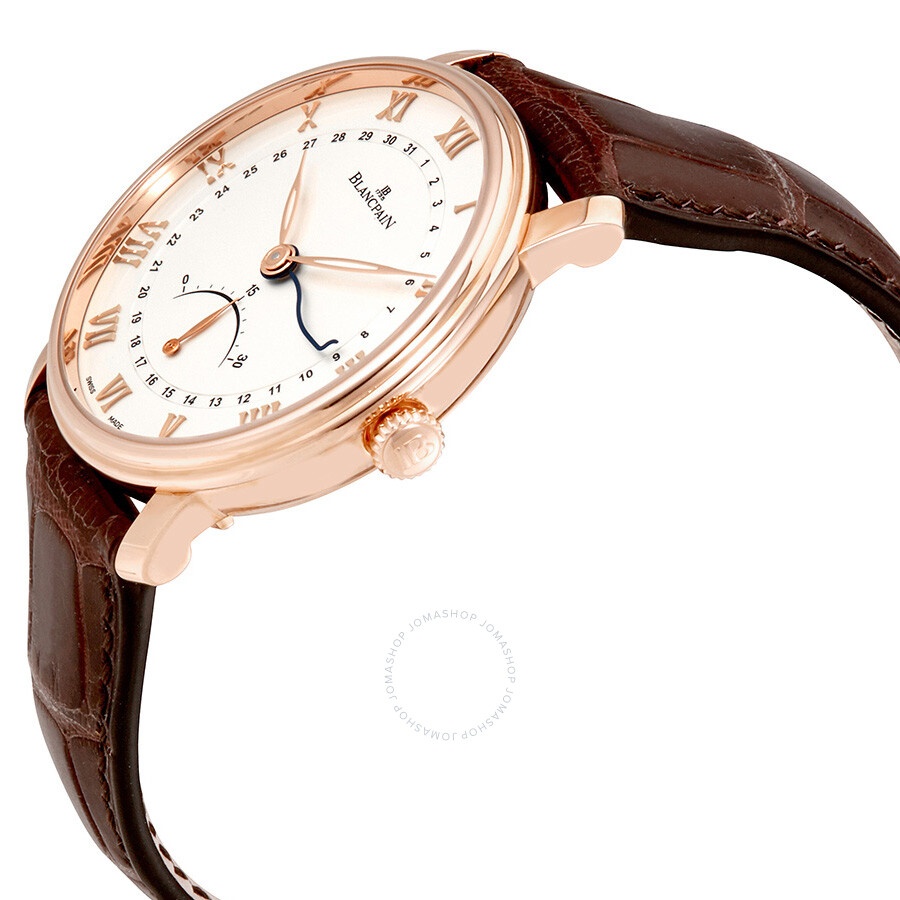 Blancpain Villeret Ultra Slim Silver Dial 18K Rose Gold Men's Watch 6653Q-3642-55B - 2