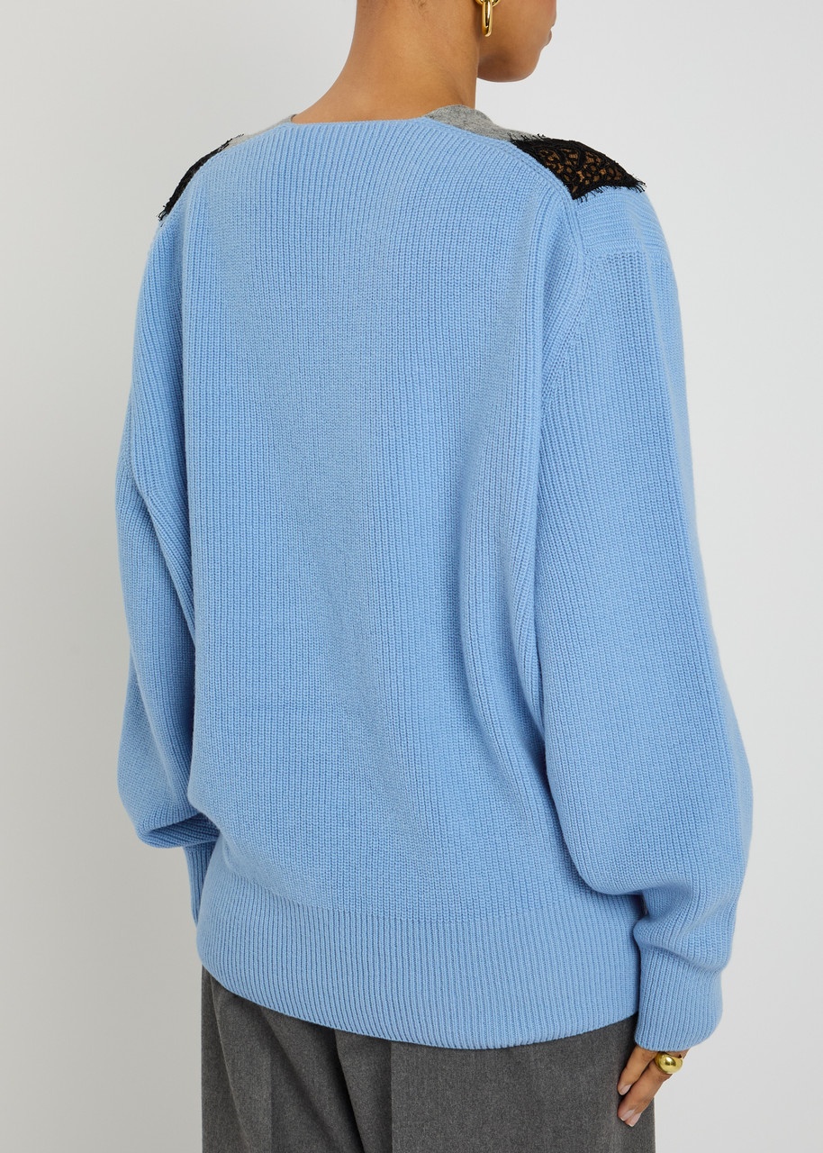 Stella Mccartney Miracle Lace Wool Jumper - 3
