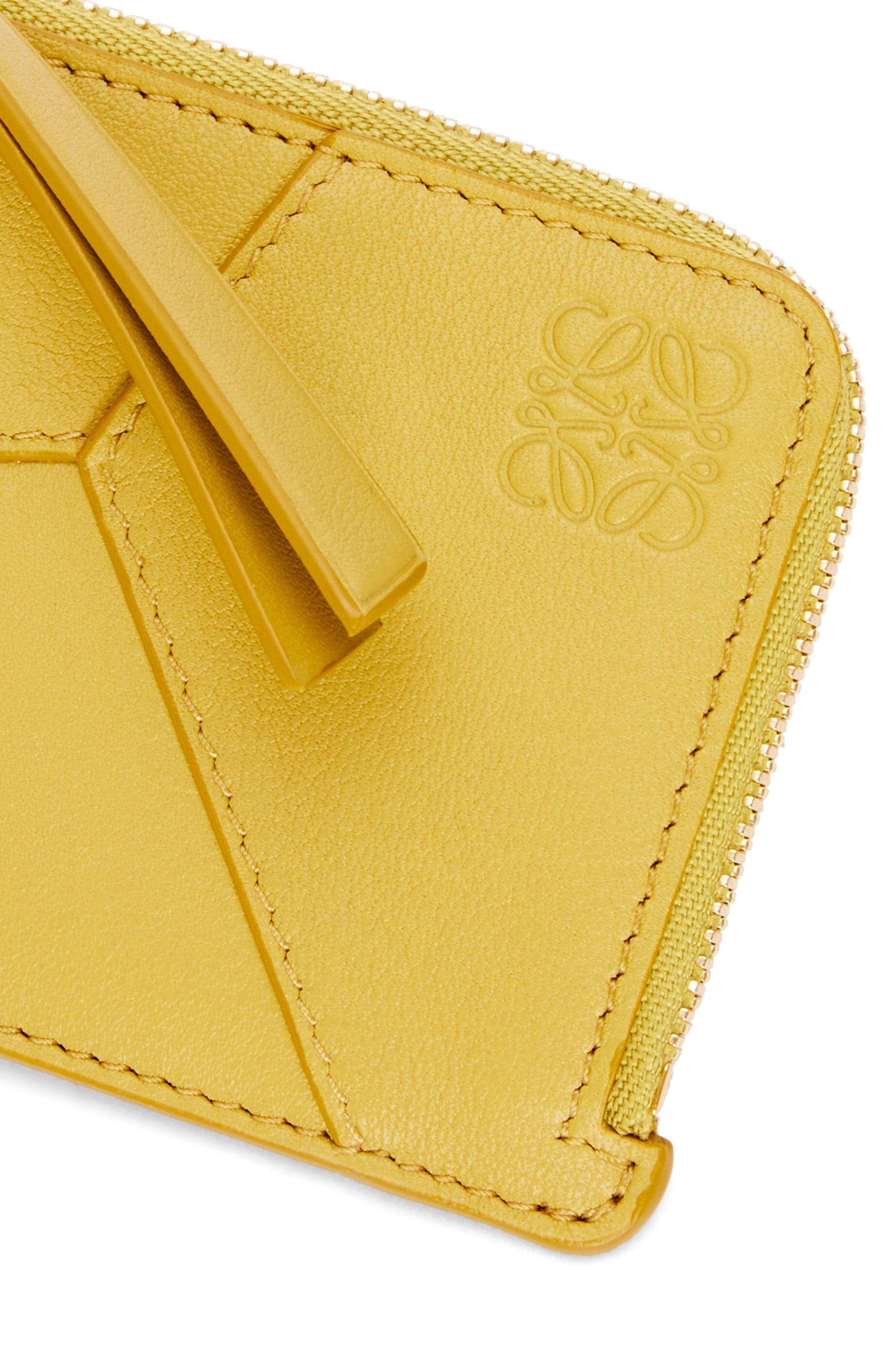 Puzzle Edge coin cardholder in classic calfskin - 4