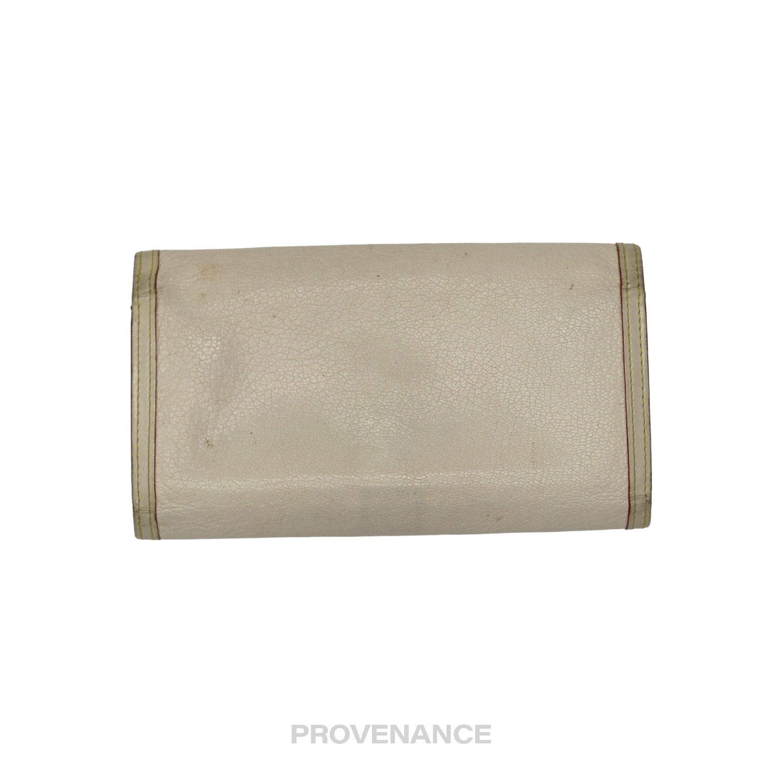 Louis Vuitton International Wallet - White Suhali Leather - 2