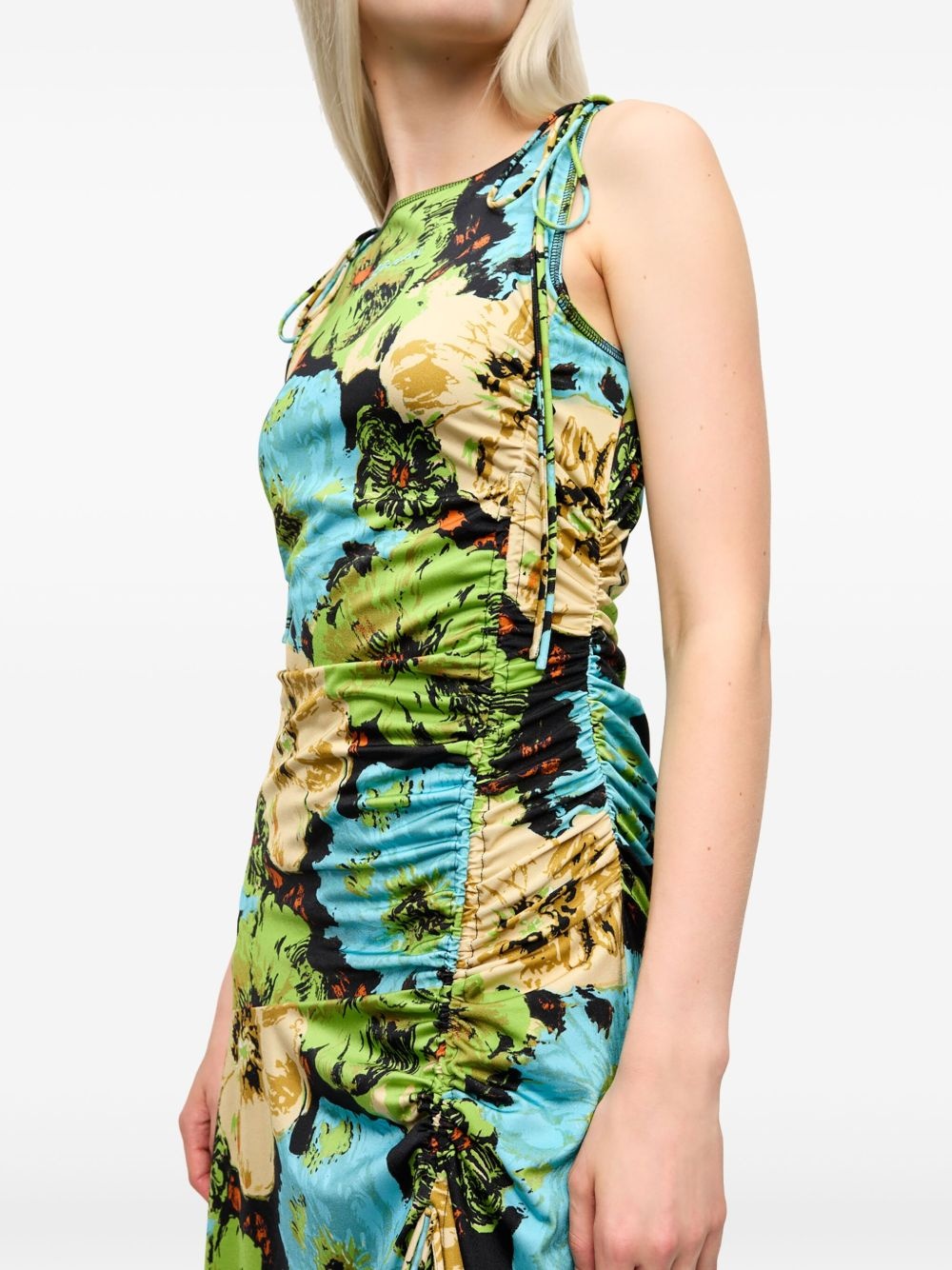 floral-print dress - 4