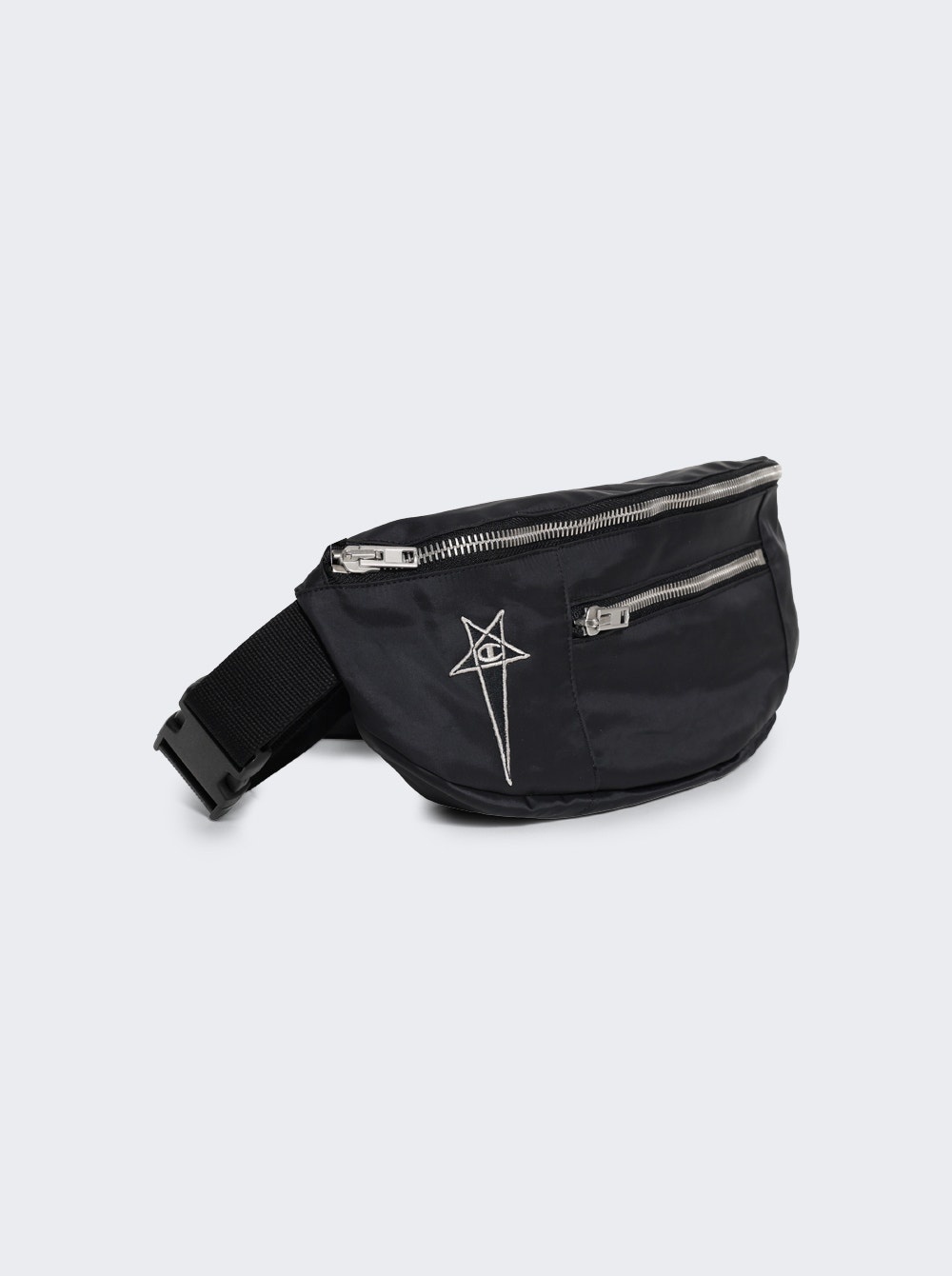 X  Champion Woven Bumbag Black - 4