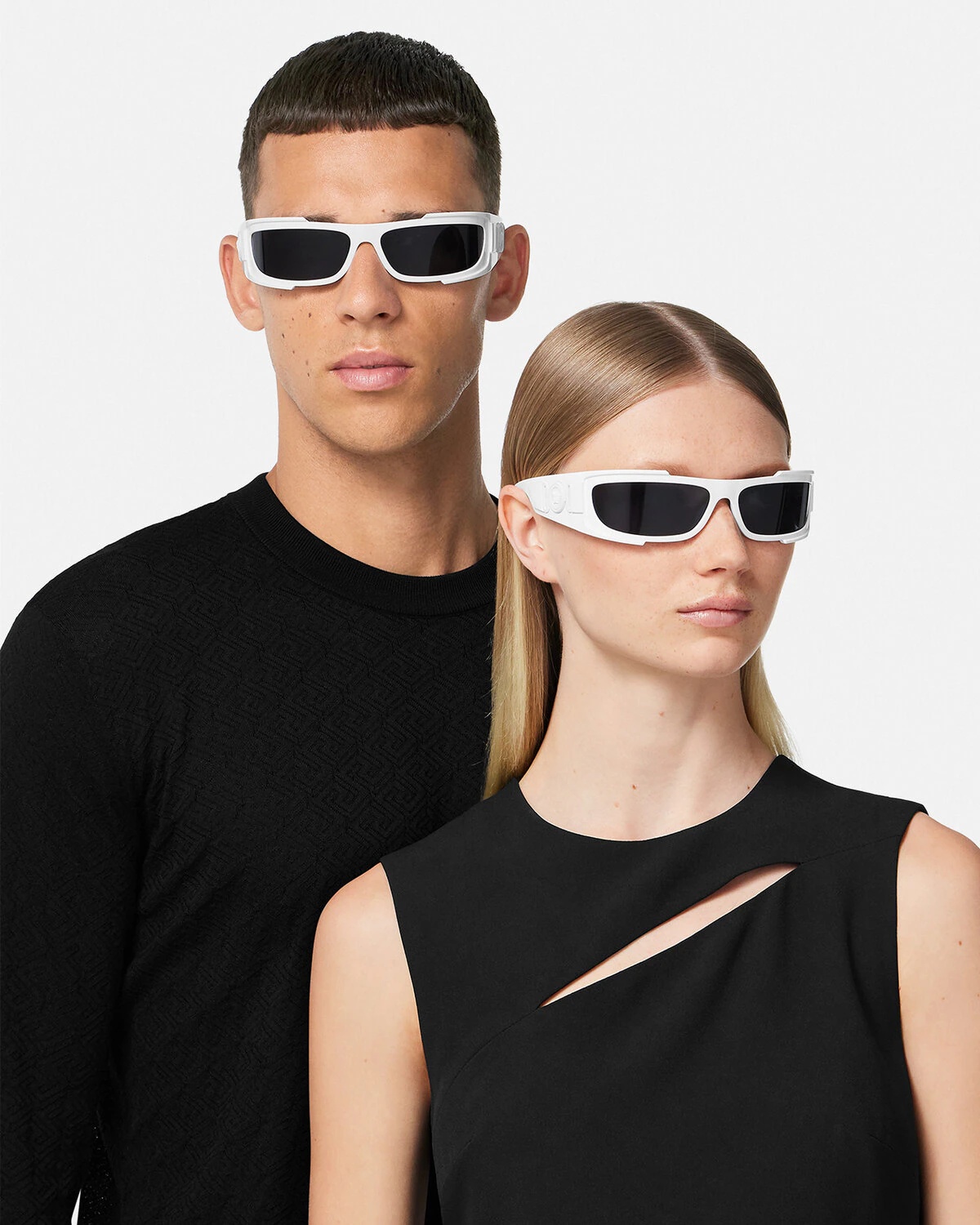 Medusa Biggie Shield Sunglasses - 4