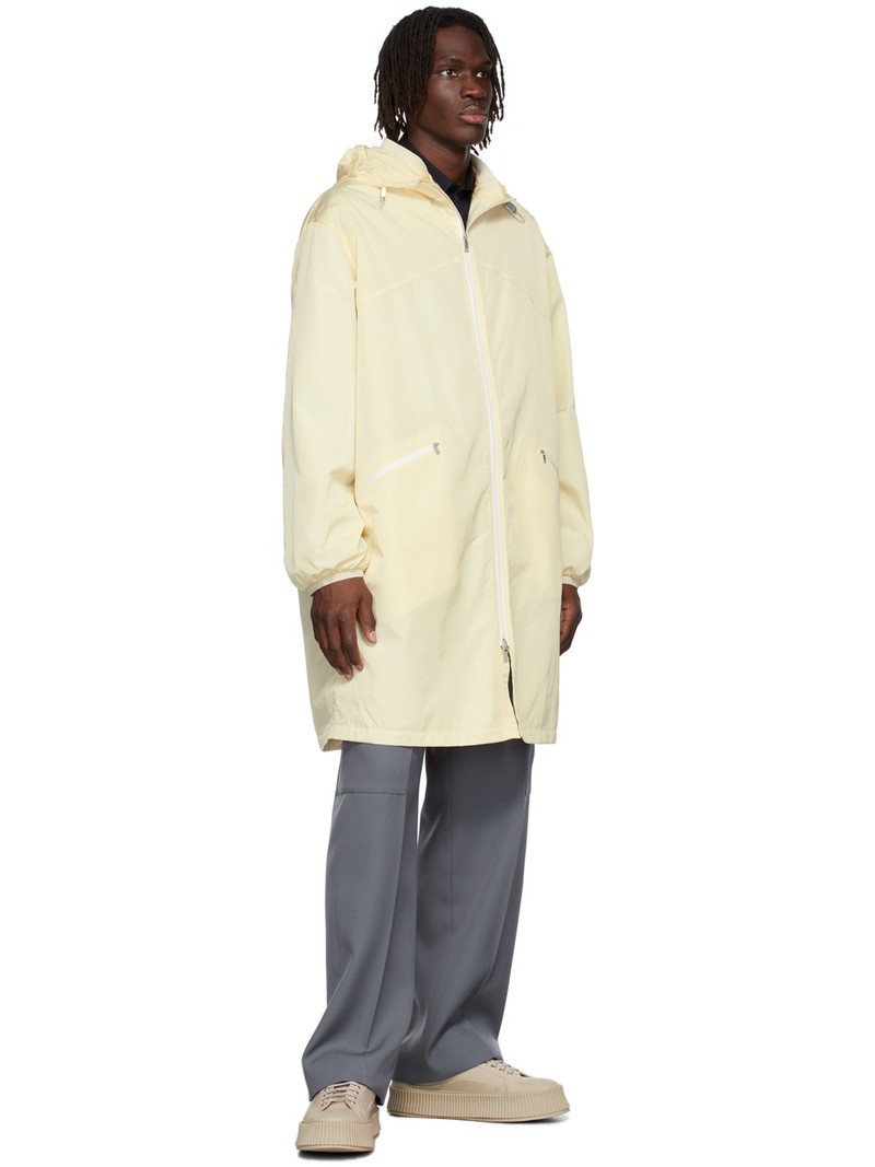 Jil Sander Off-White Nylon Parka outlook