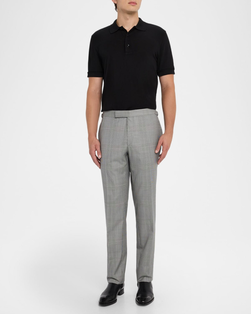 TOM FORD Men's Lyocell Pique Polo Shirt outlook