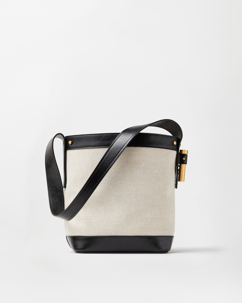 Pivot Small Canvas Bucket Bag 6