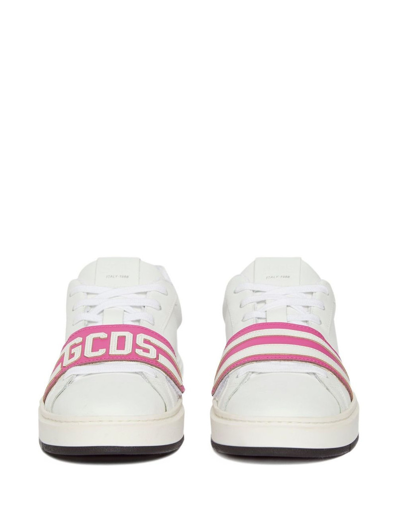 logo-strap sneakers 3