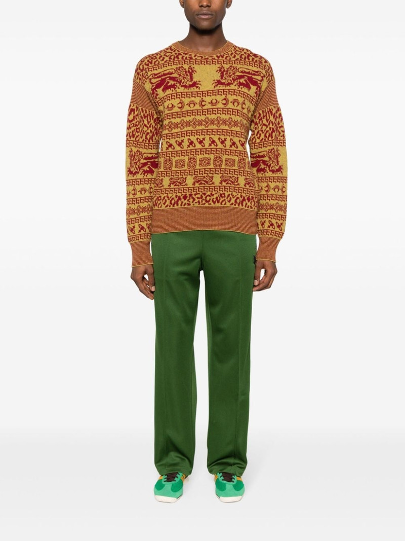 Vivienne Westwood intarsia-knit crew-neck jumper outlook