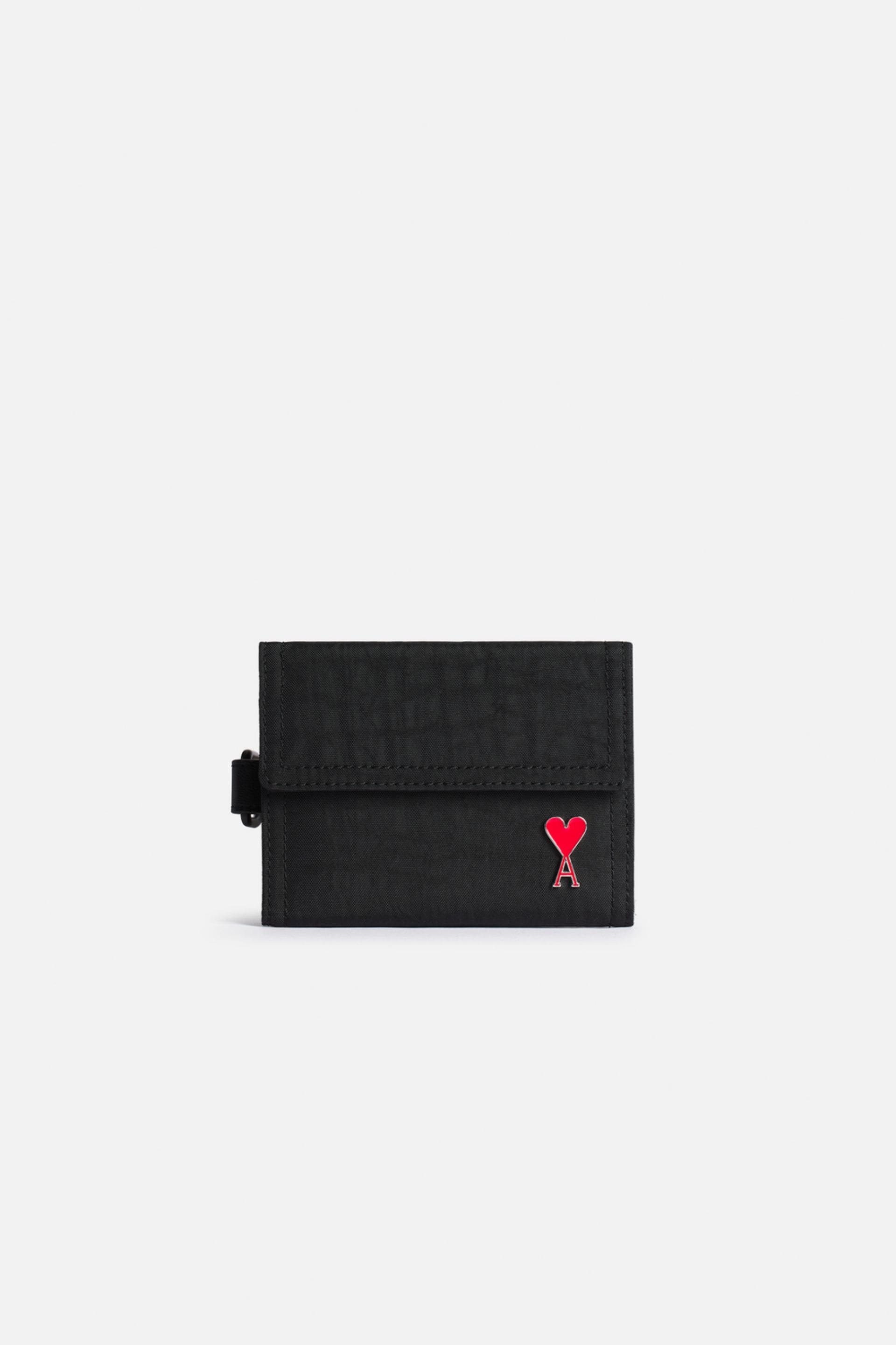 AMI Paris Wallet With Ami De Coeur Rivet | REVERSIBLE