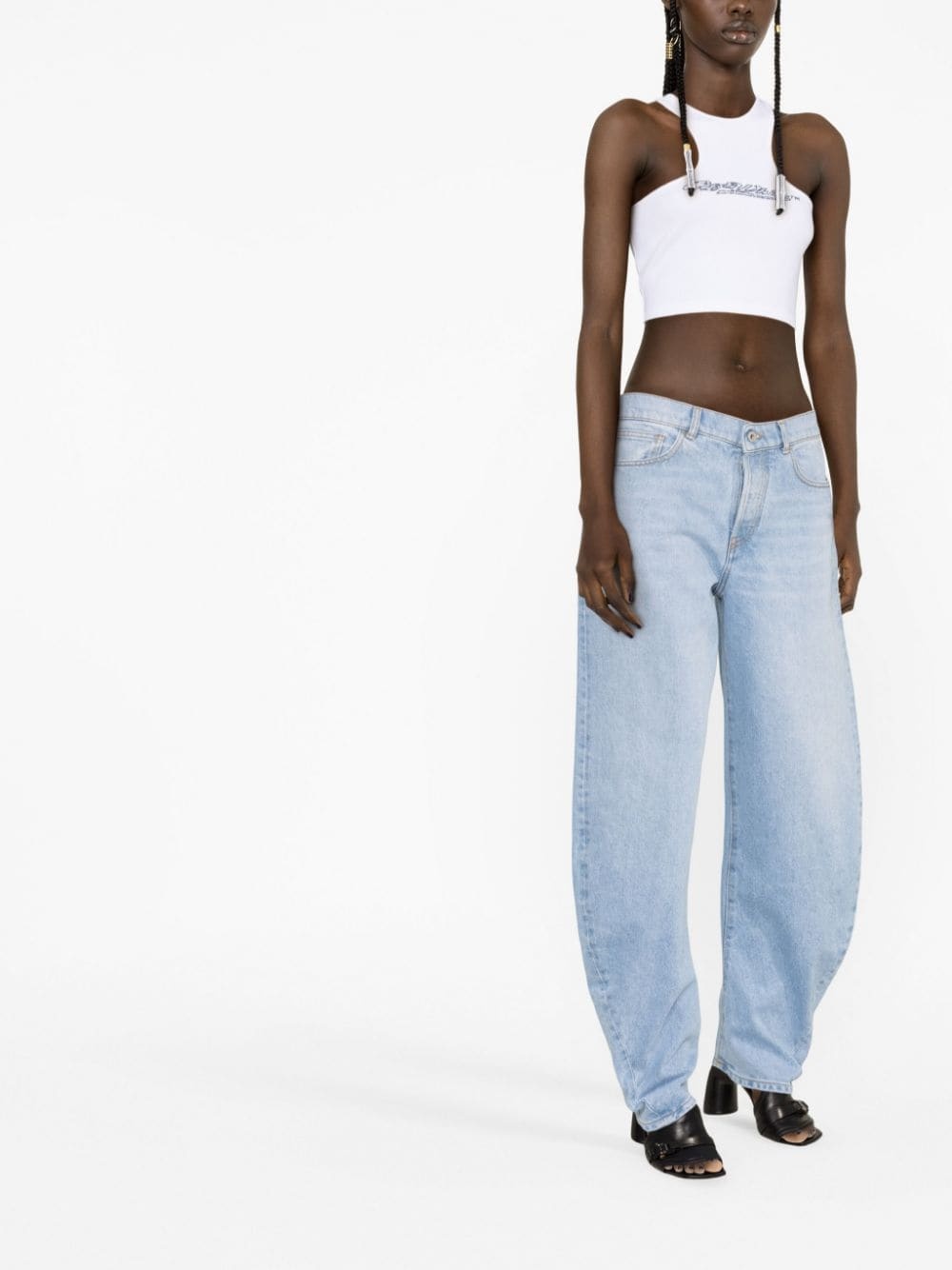 Bleach Twist Banana jeans - 3