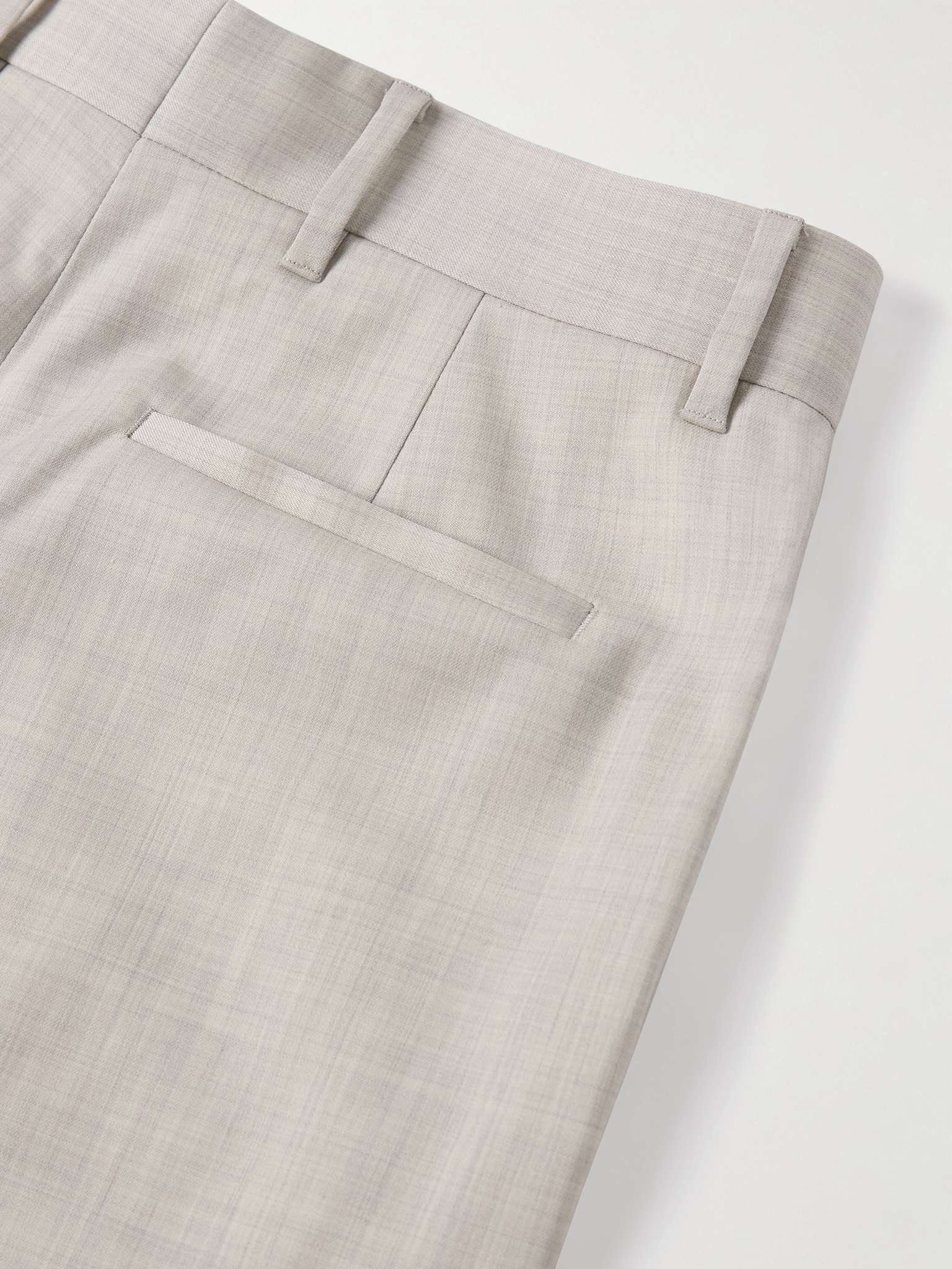 Wide-Leg Wool Trousers - 5