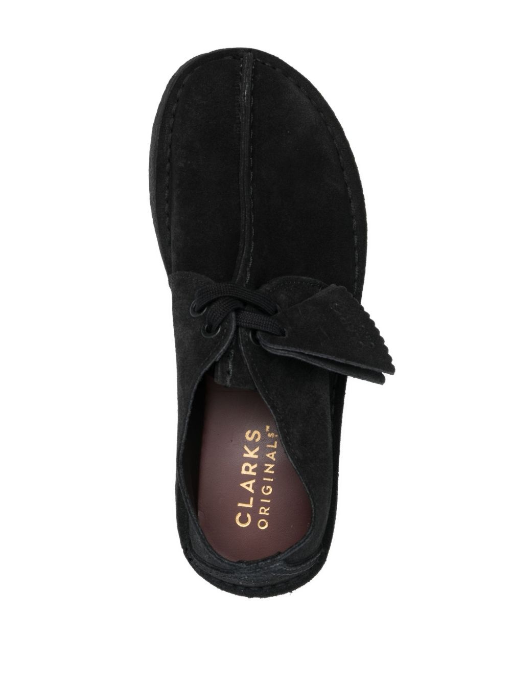 platform-sole leather sneakers - 4