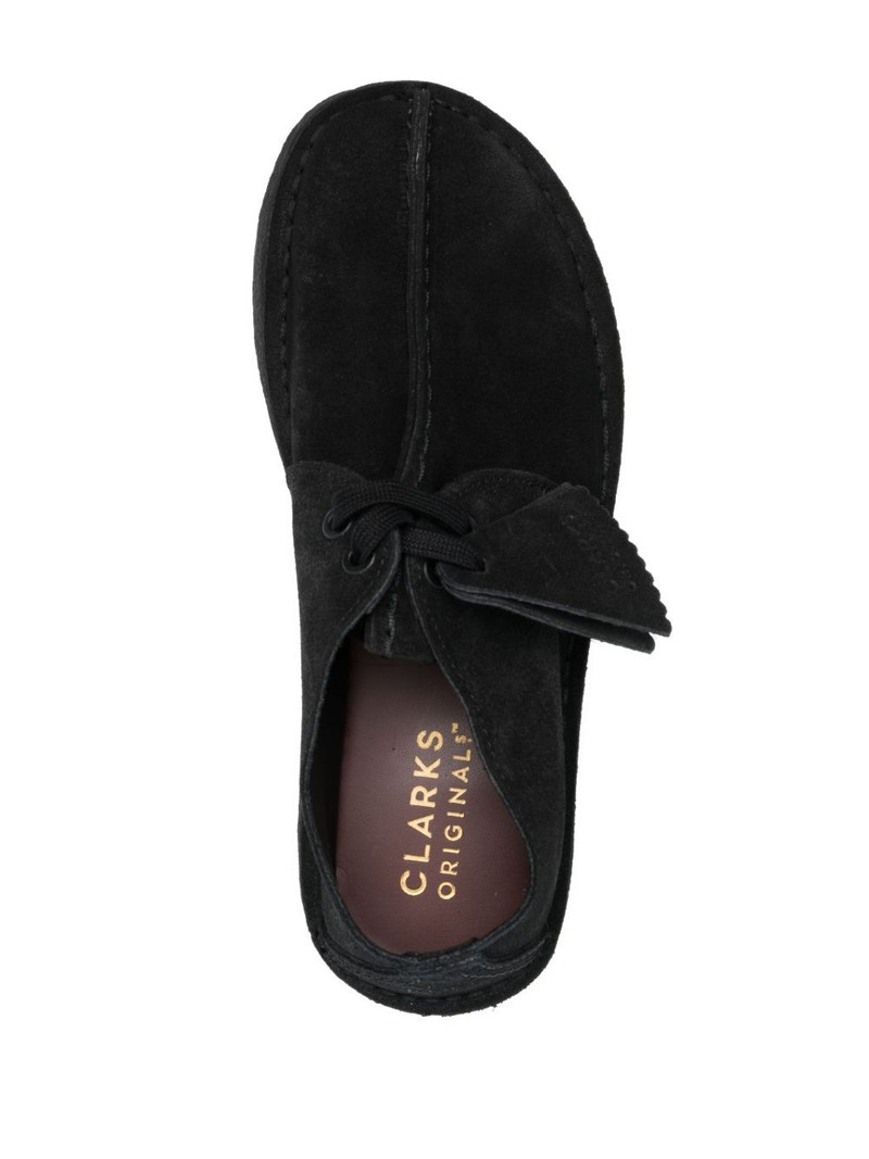 platform-sole leather sneakers 4