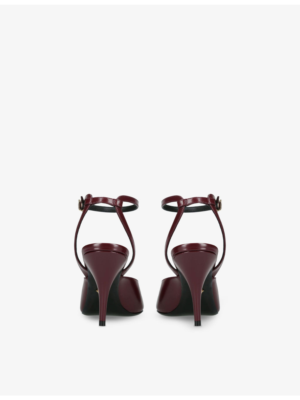 La Medusa 85 Leather Slingback Pumps - 3