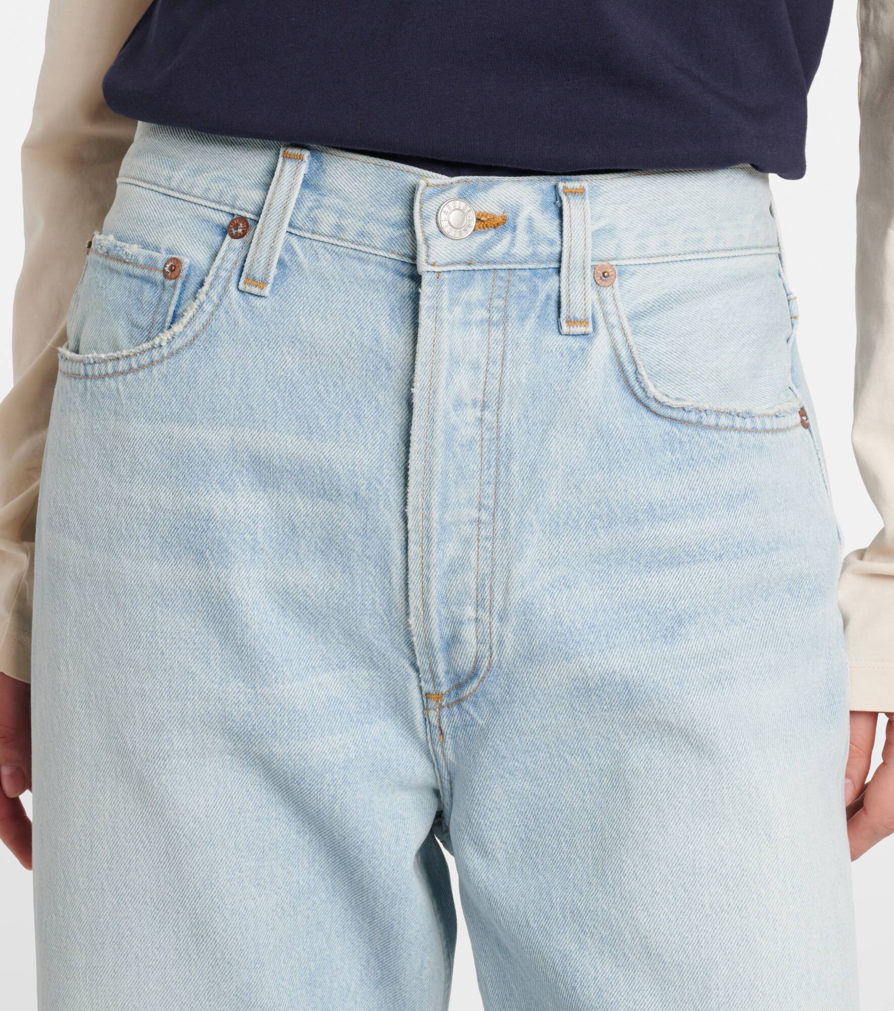 Kelly high-rise straight jeans - 4
