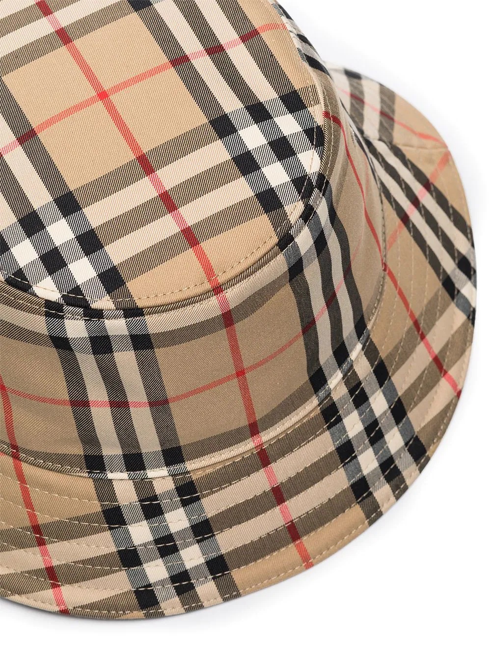 Vintage Check bucket hat - 5