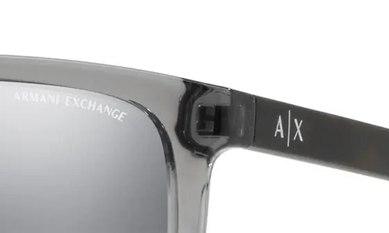 AX Armani Exchange 64mm Oversize Sunglasses - 4