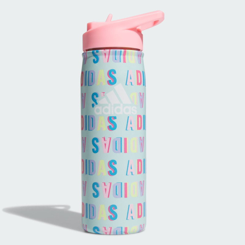 Steel Straw Metal Bottle 600 ML 1