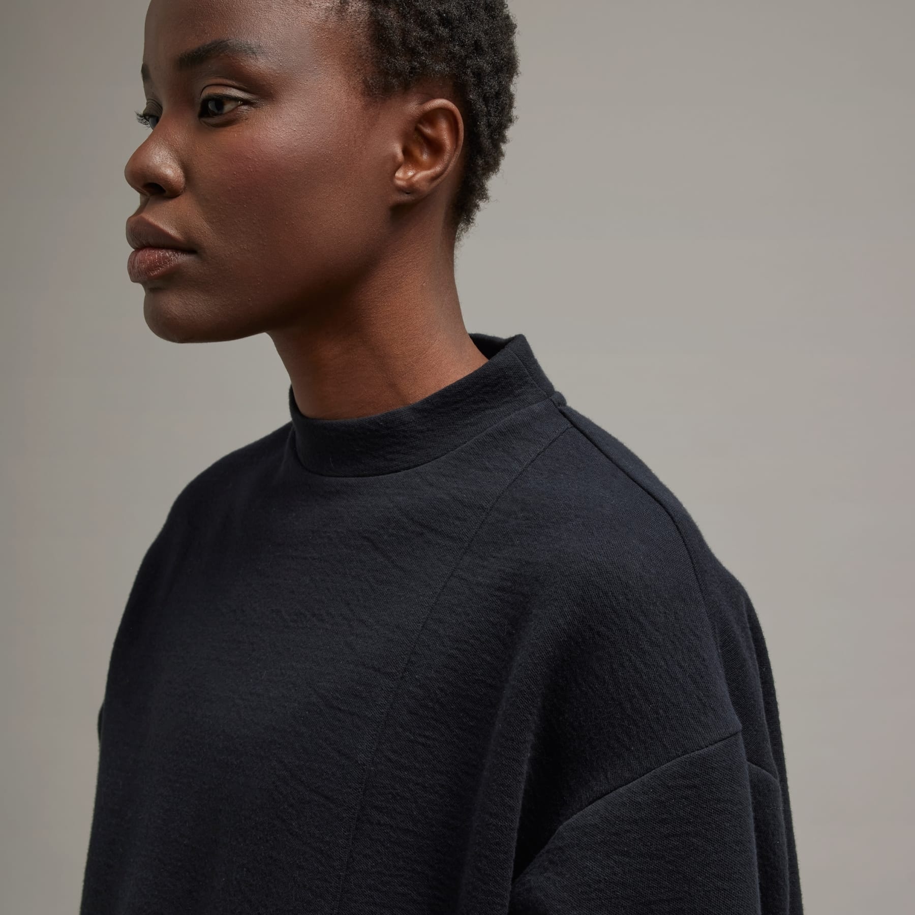 Y-3 Natural Spacer Loose Long Sleeve Tee - 8