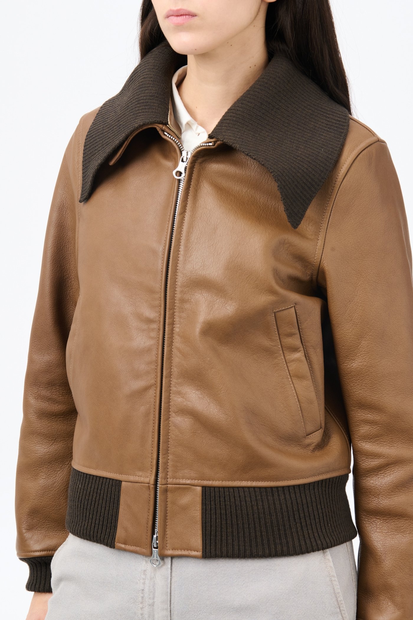 Radar Bomber Smoky Quartz Goat Skin - 2