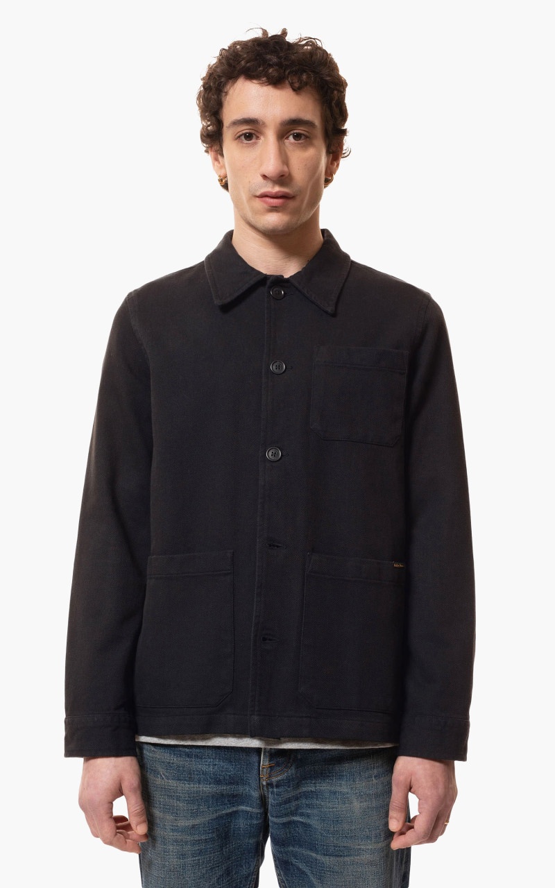 BARNEY WORKER JACKET BLACK - 3