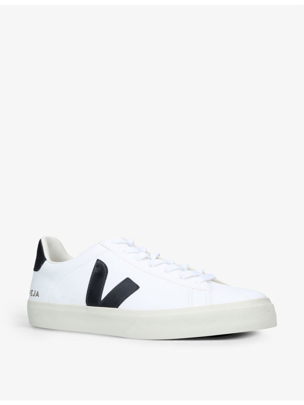 Men's Campo leather and coated-canvas low-top trainers - 3