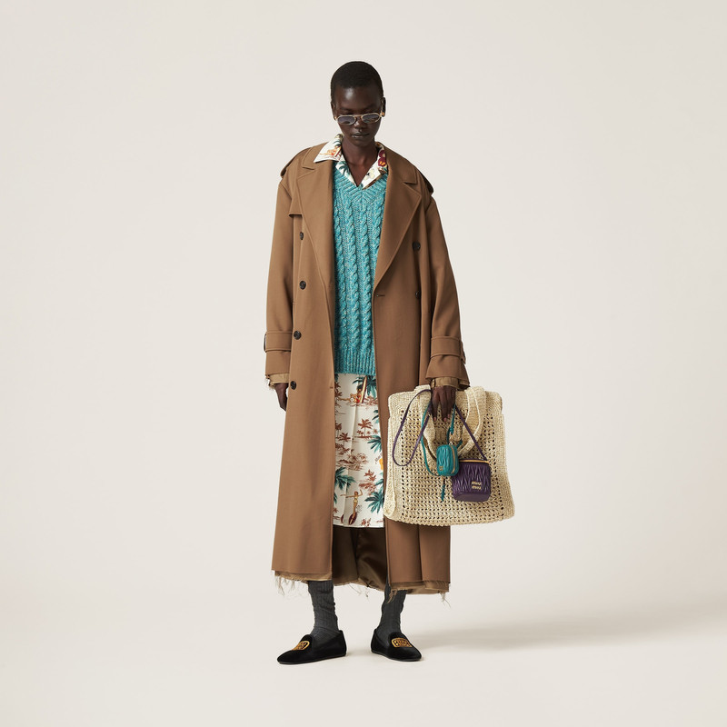Miu Miu Wool and cashmere sweater outlook