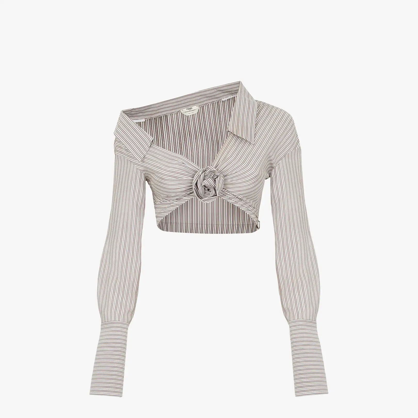 Printed silk shirt - 1