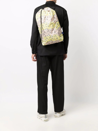 Comme des Garçons SHIRT logo-print drawstring backpack outlook