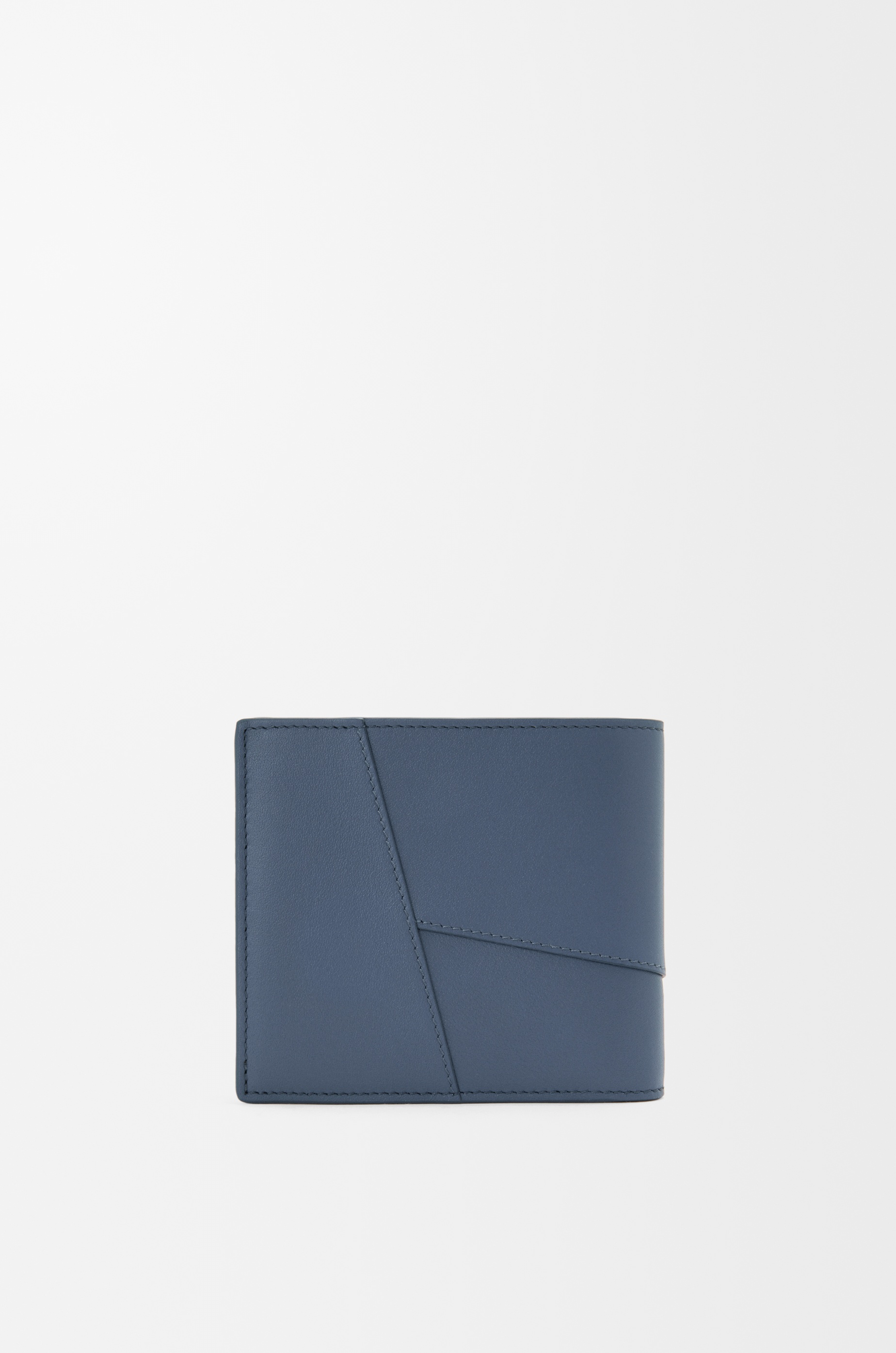Puzzle bifold coin wallet in classic calfskin - 4