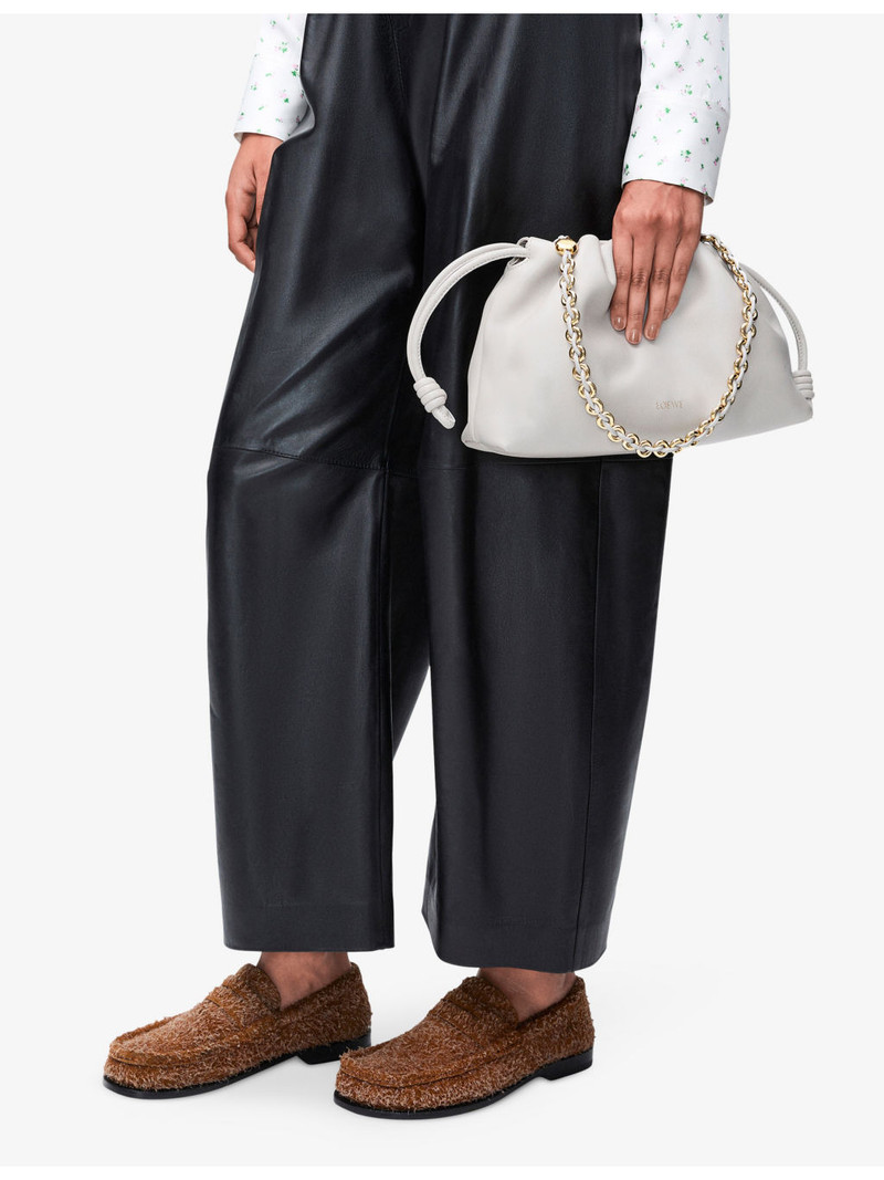 Flamenco Medium Leather Shoulder Bag 3