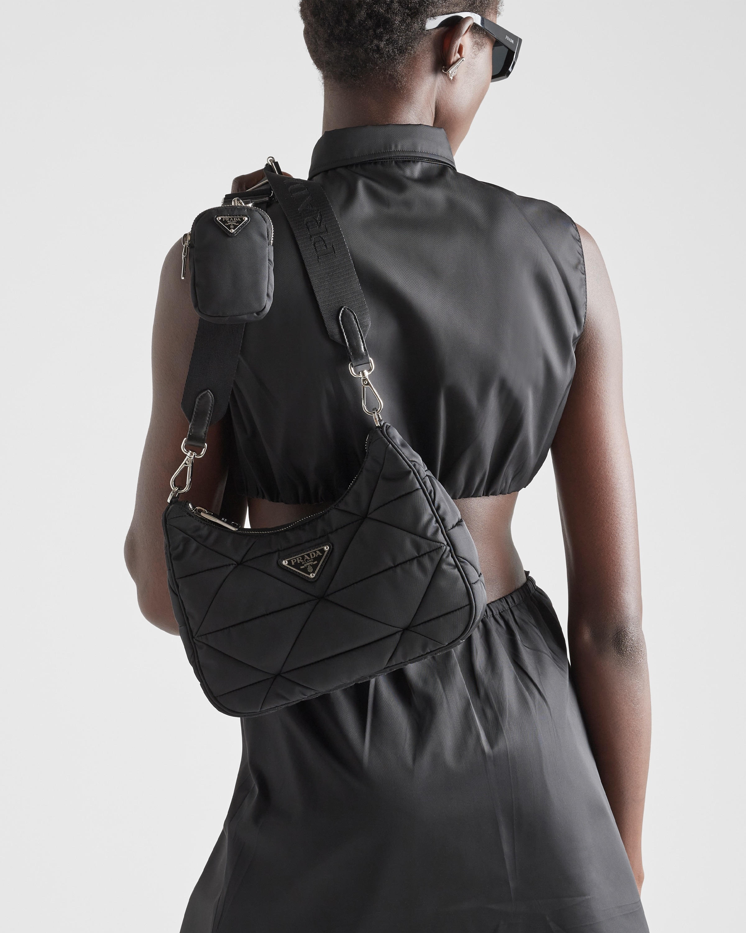 ★PRADA PADDED Re-Nylon SHOULDER BAGパデッドショルダーバッグ Prada Padded Re-Nylon shoulder bag | REVERSIBLE