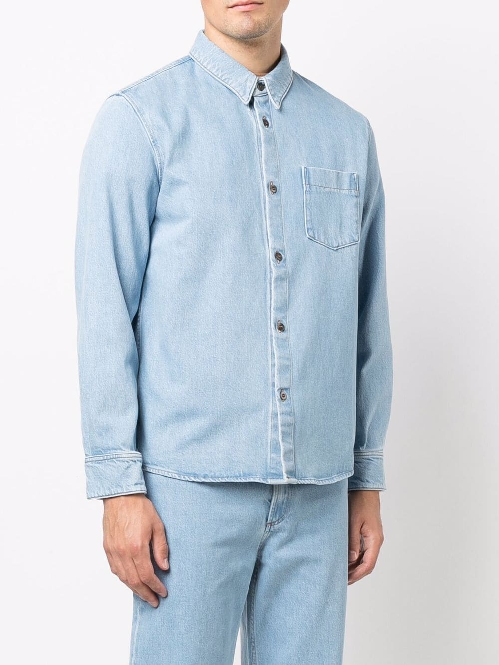 Victor denim overshirt - 3