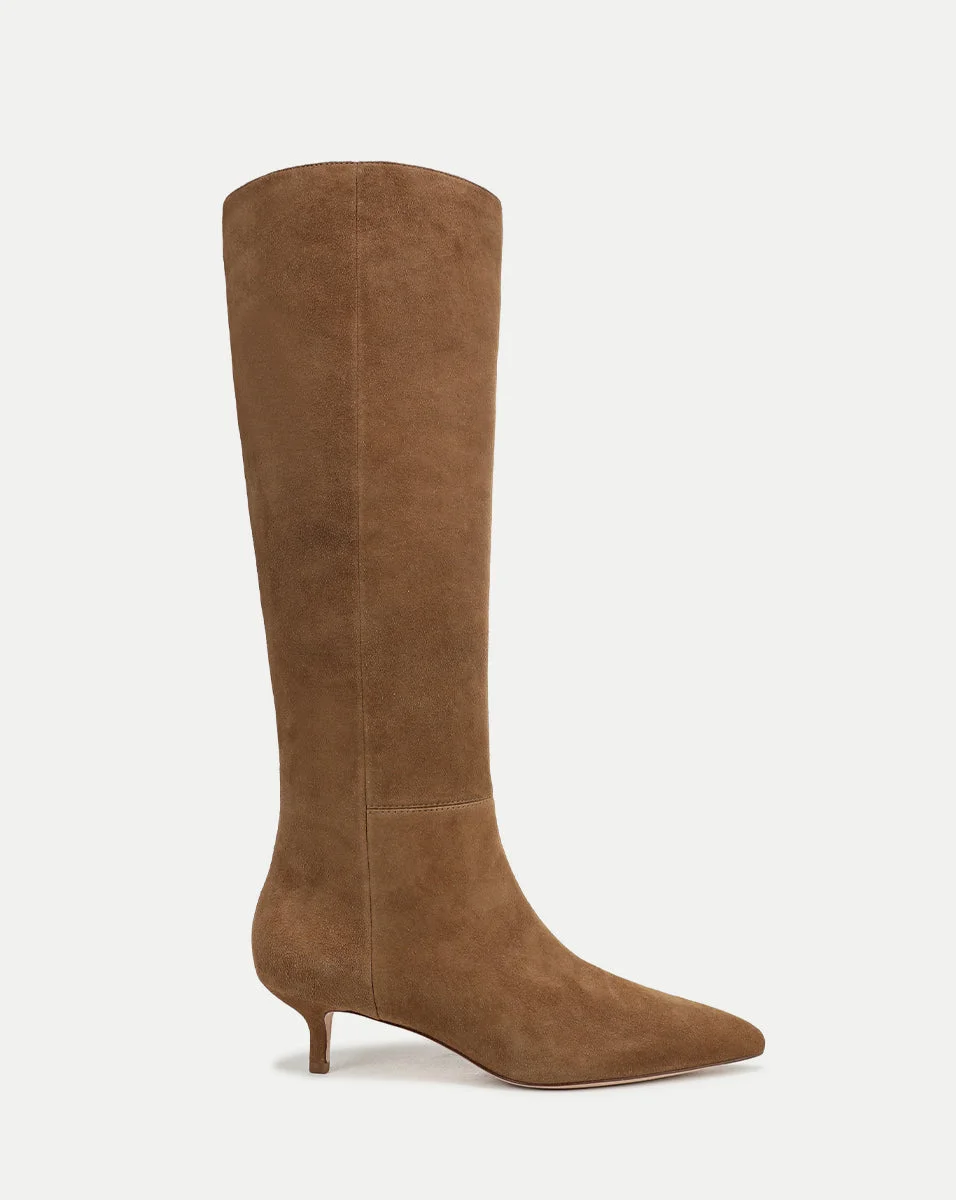LISA SUEDE TALL BOOT - 1