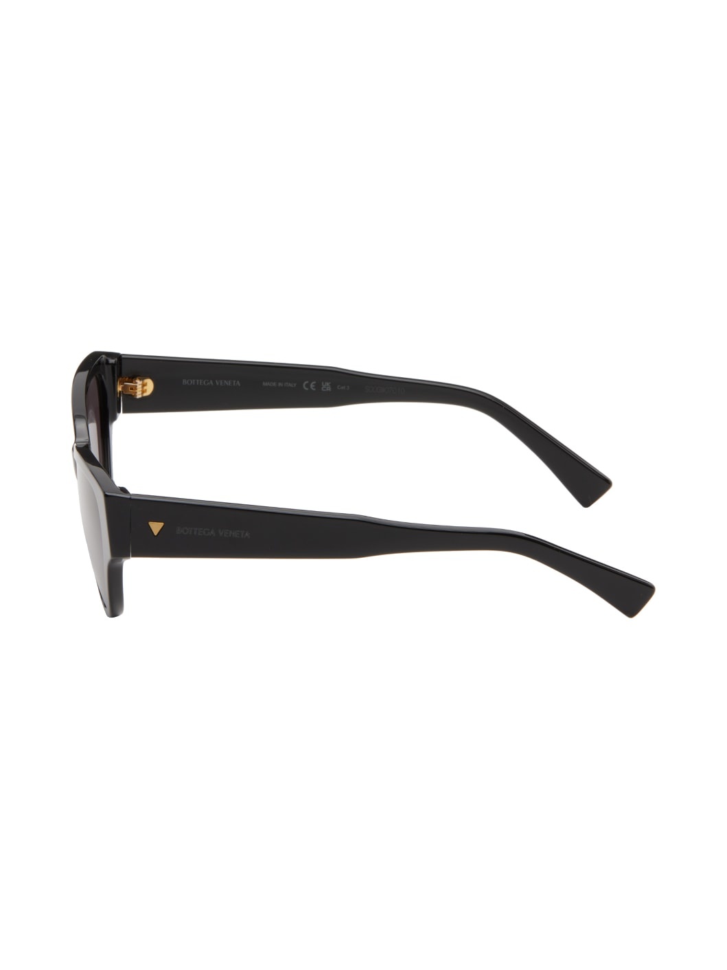 Black Cat-Eye Sunglasses - 3