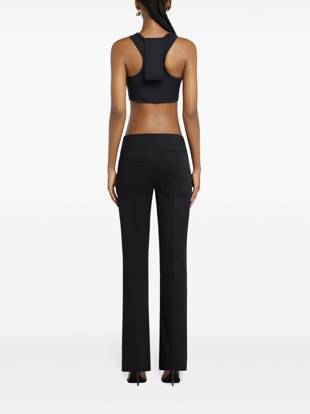 racerback crop top - 3
