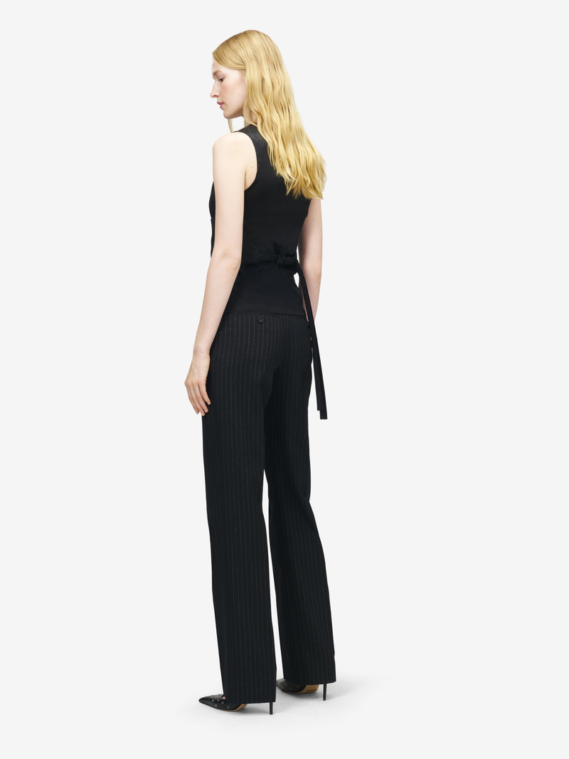 Pinstriped Tailored Waistcoat 4