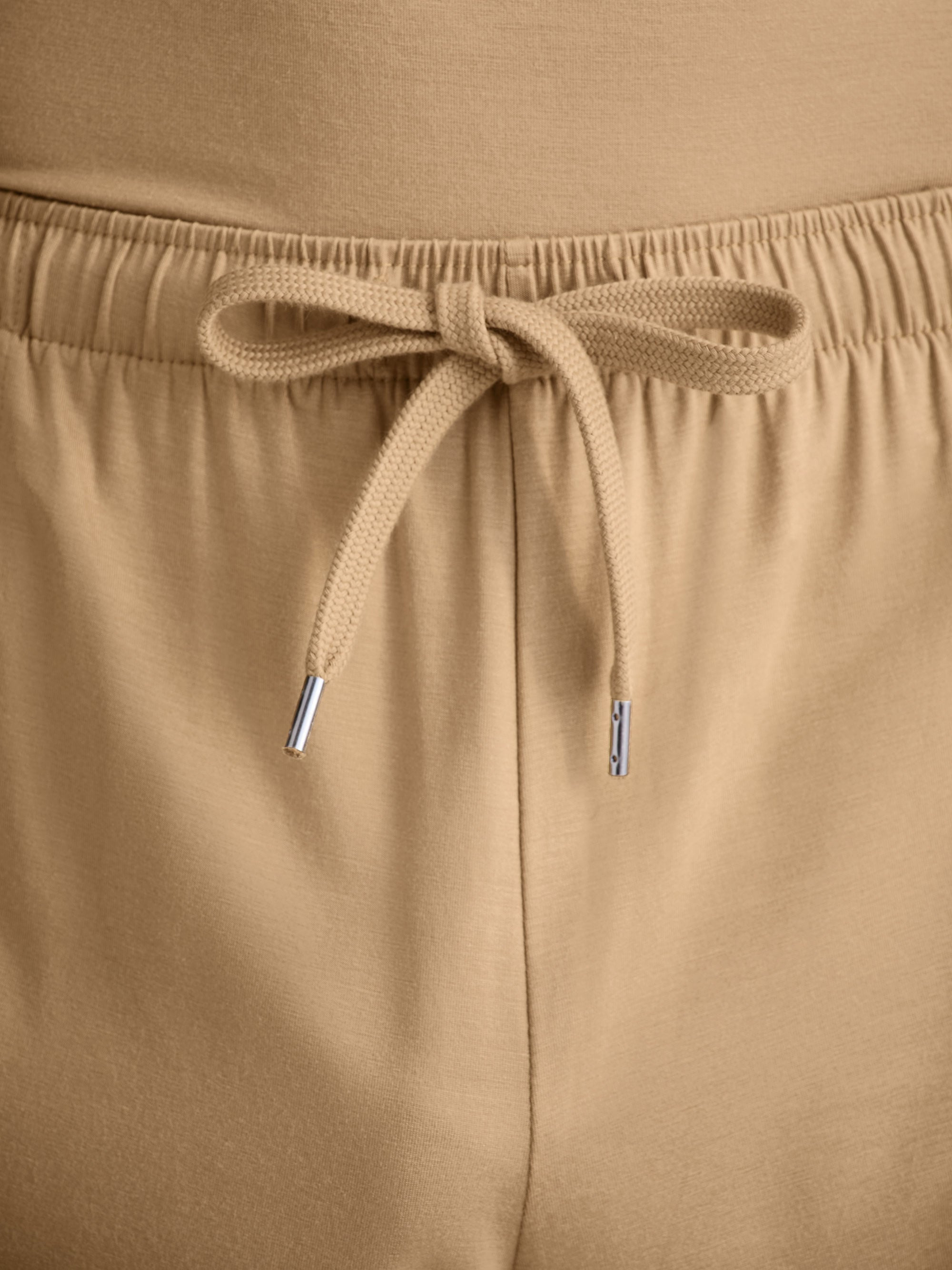 Men's Lounge Shorts Basel Micro Modal Stretch Camel - 5