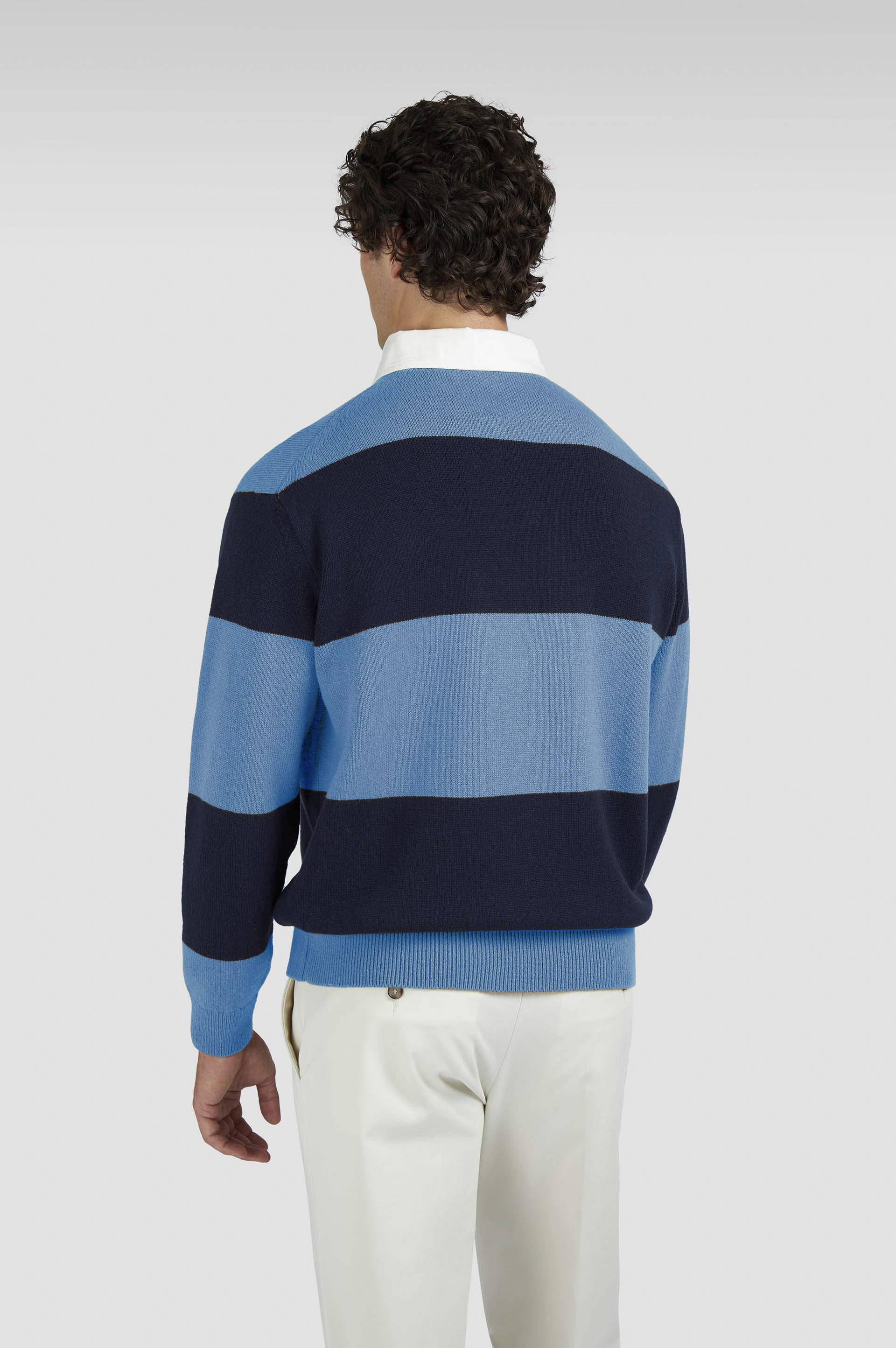 RUGBY WOOL CASHMERE POLO SHIRT - 3