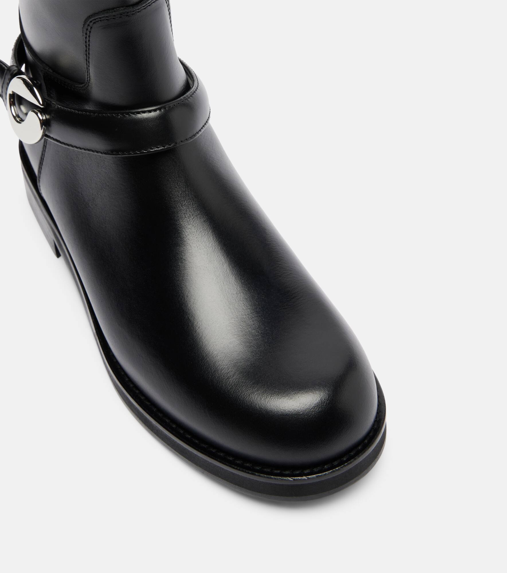 Cavalier leather knee-high boots - 5