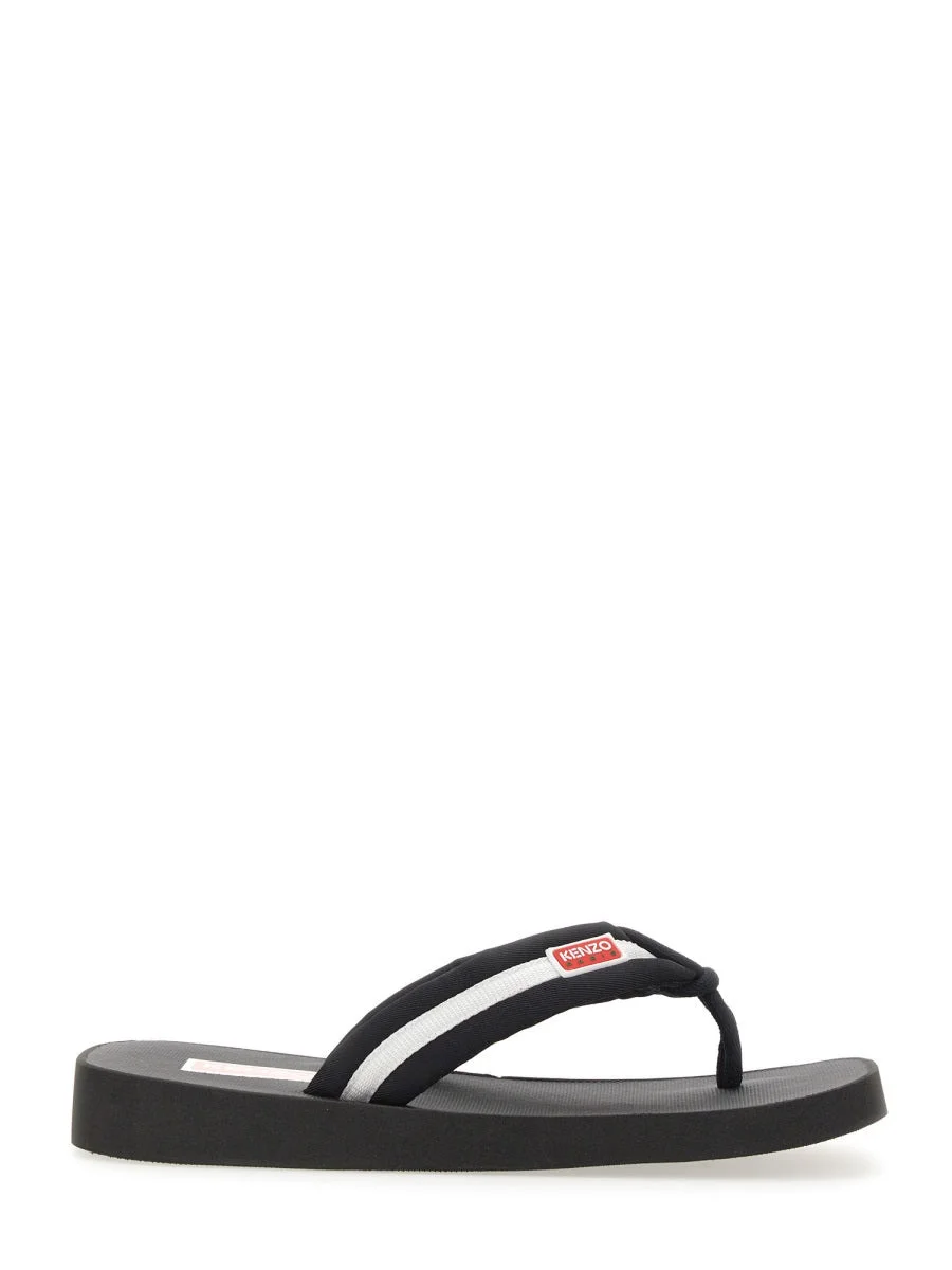 Kenzo Men Slide Sandal With Logo - 1