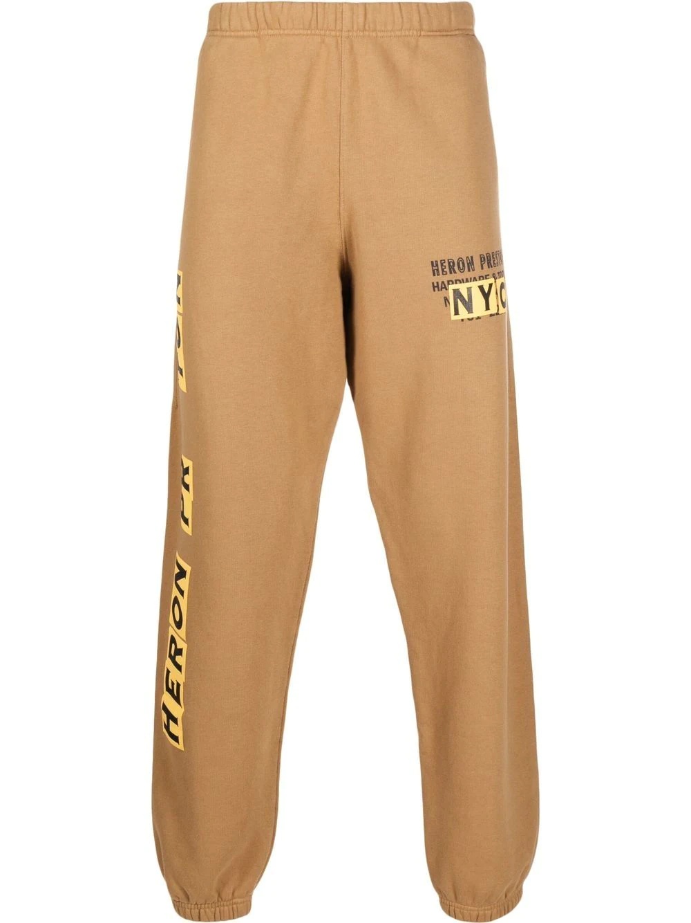 logo-print track pants - 1