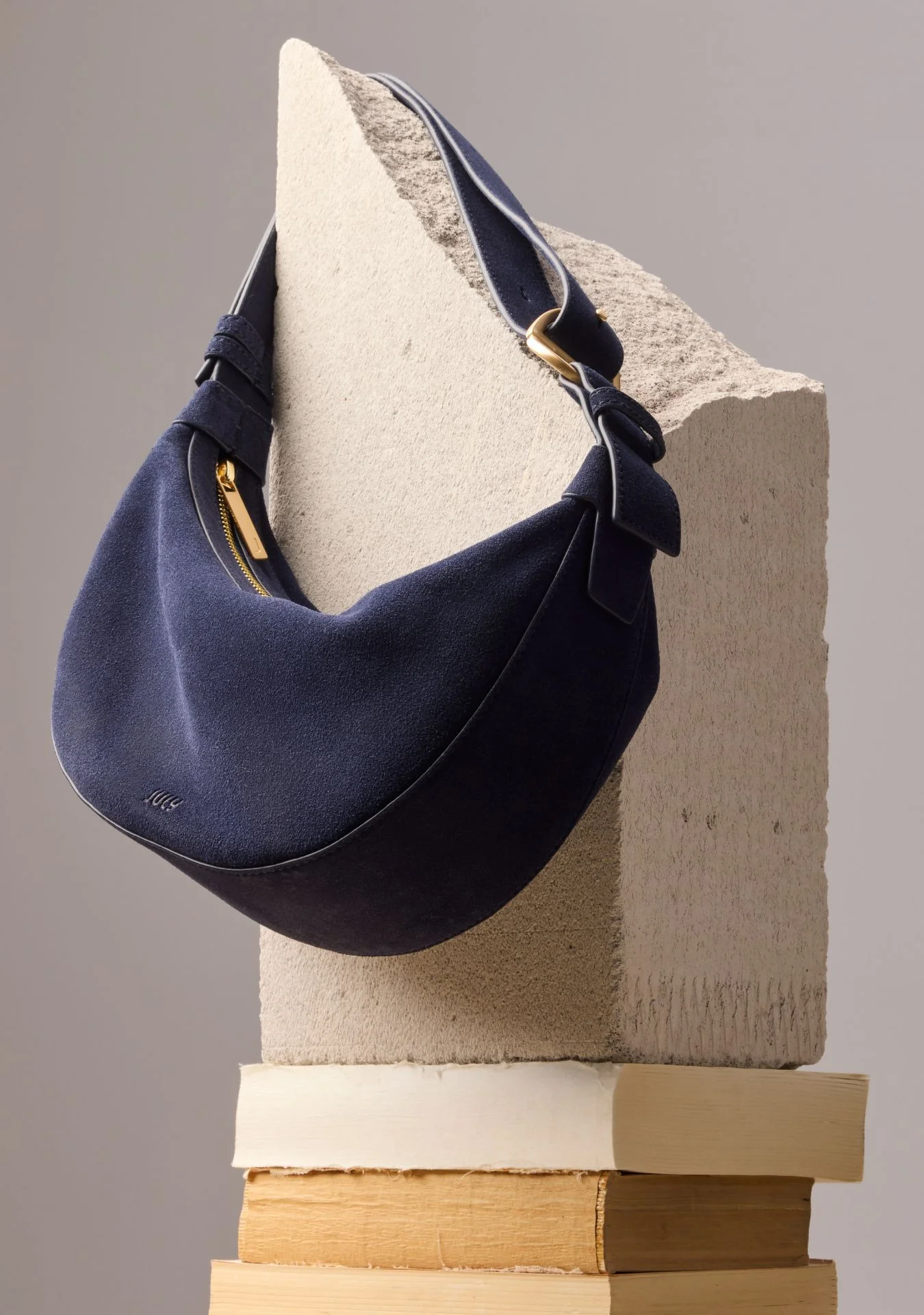 Juliette Suede Luna Bag - 1