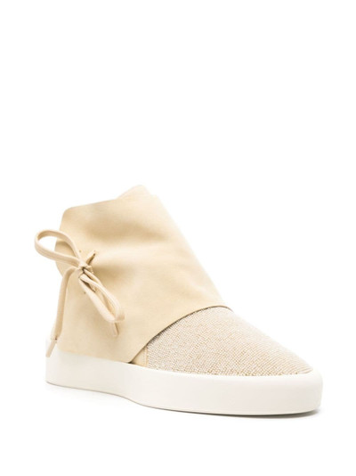 Fear of God Moc bead-detail suede sneakers outlook