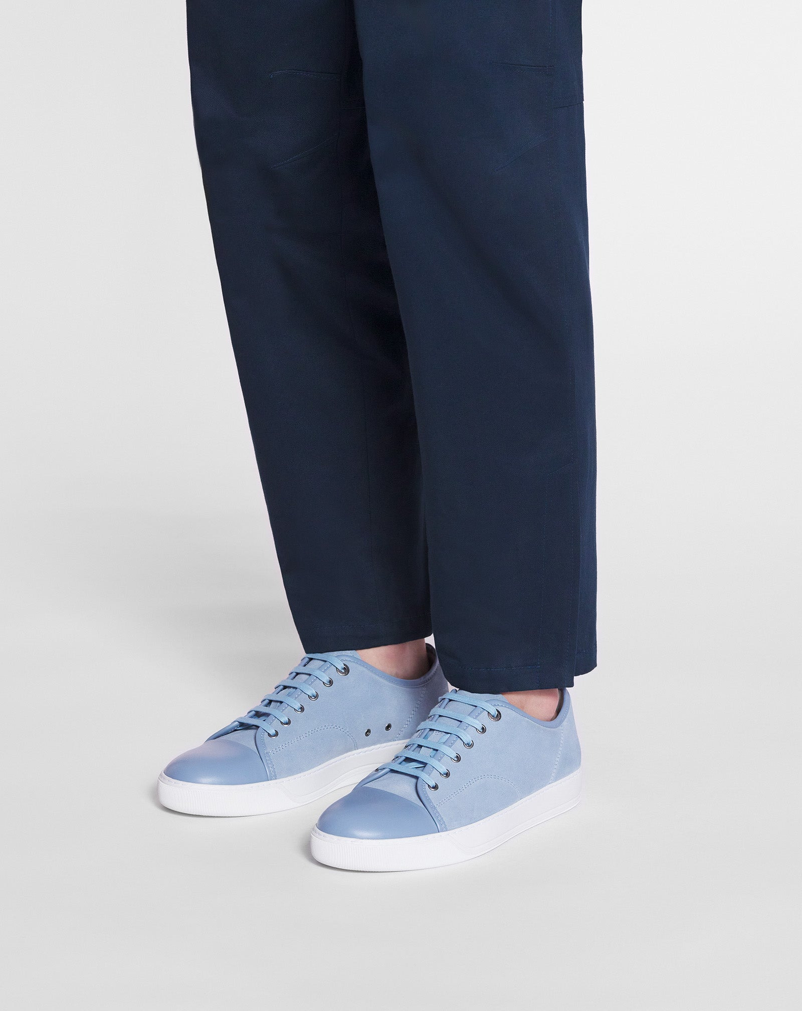 DBB1 LEATHER AND SUEDE SNEAKERS - 6